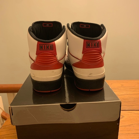 Jordan 2 Fire Red - Picture 4 of 7